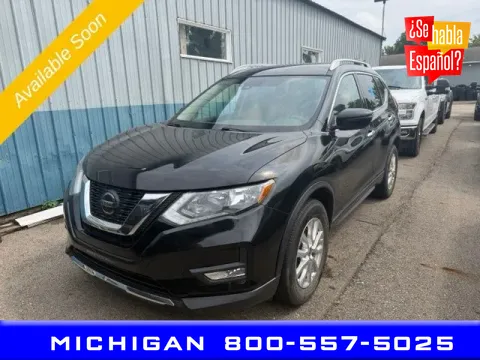Black 2019 Nissan Rogue SV for sale in Michigan Center, MI