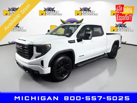 White 2024 GMC Sierra 1500 Elevation for sale in Michigan Center, MI