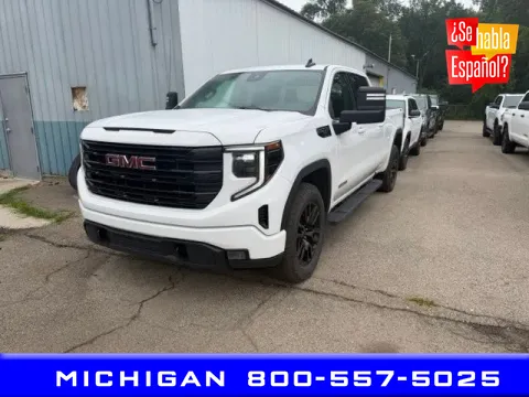 White 2024 GMC Sierra 1500 Elevation for sale in Michigan Center, MI