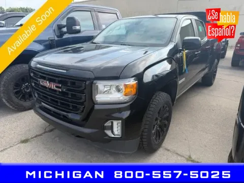 Black 2021 GMC Canyon Elevation for sale in Michigan Center, MI