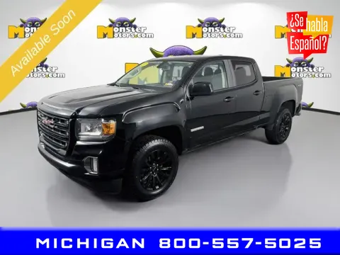 Black 2021 GMC Canyon Elevation for sale in Michigan Center, MI