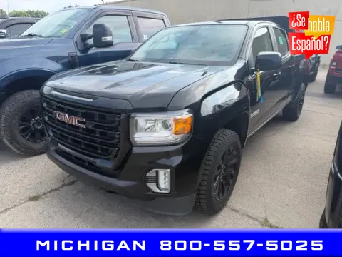 Black 2021 GMC Canyon Elevation for sale in Michigan Center, MI