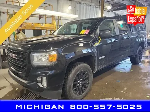 Black 2021 GMC Canyon Elevation for sale in Michigan Center, MI