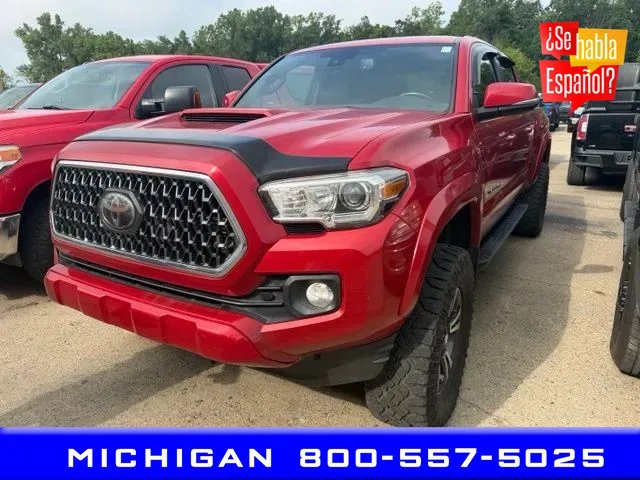 Red 2018 Toyota Tacoma TRD Sport for sale in Michigan Center, MI