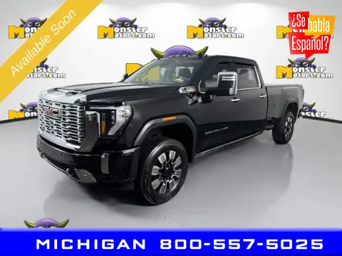 Black 2024 GMC Sierra 3500 HD Denali for sale in Michigan Center, MI