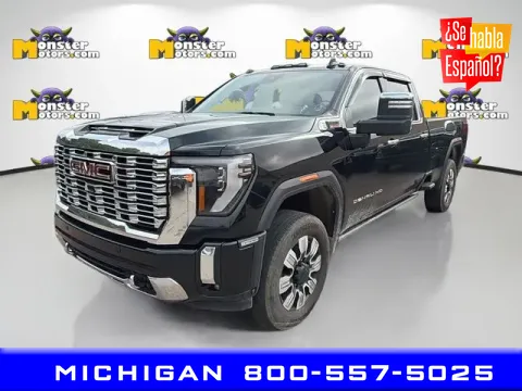 Black 2024 GMC Sierra 3500 HD Denali for sale in Michigan Center, MI