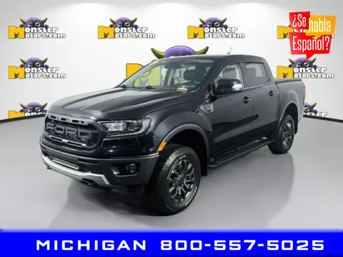 Black 2020 Ford Ranger Lariat for sale in Michigan Center, MI