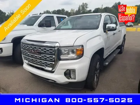 White 2021 GMC Canyon Denali for sale in Michigan Center, MI