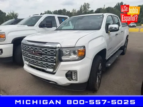 White 2021 GMC Canyon Denali for sale in Michigan Center, MI