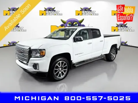 White 2021 GMC Canyon Denali for sale in Michigan Center, MI
