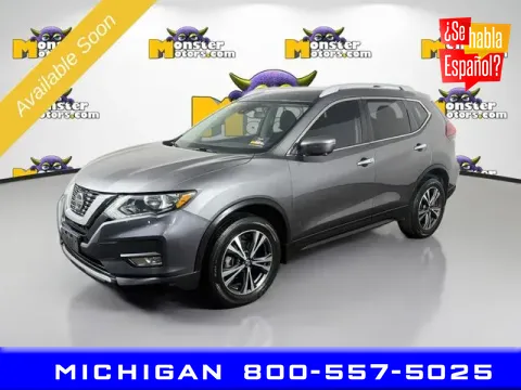 Gray 2019 Nissan Rogue SV for sale in Michigan Center, MI