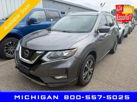 Gray 2019 Nissan Rogue SV for sale in Michigan Center, MI