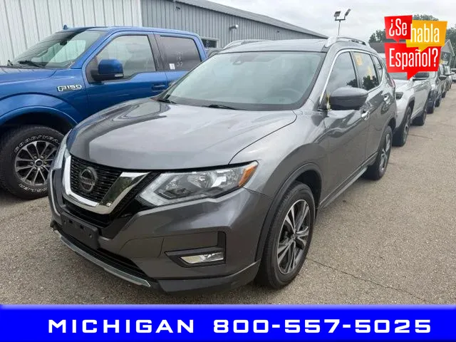Gray 2019 Nissan Rogue SV for sale in Michigan Center, MI