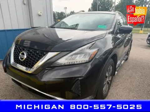 Black 2021 Nissan Murano SV for sale in Michigan Center, MI