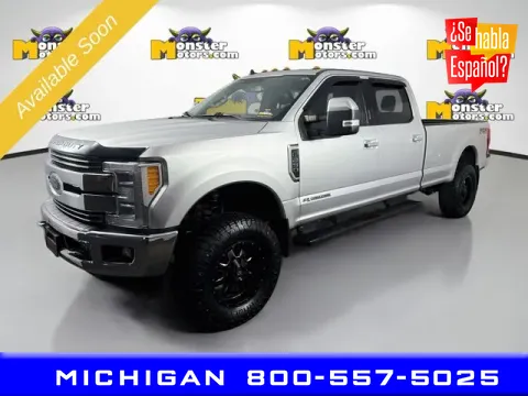 Silver 2019 Ford F-250SD Lariat for sale in Michigan Center, MI