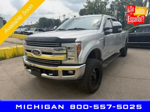 Silver 2019 Ford F-250SD Lariat for sale in Michigan Center, MI