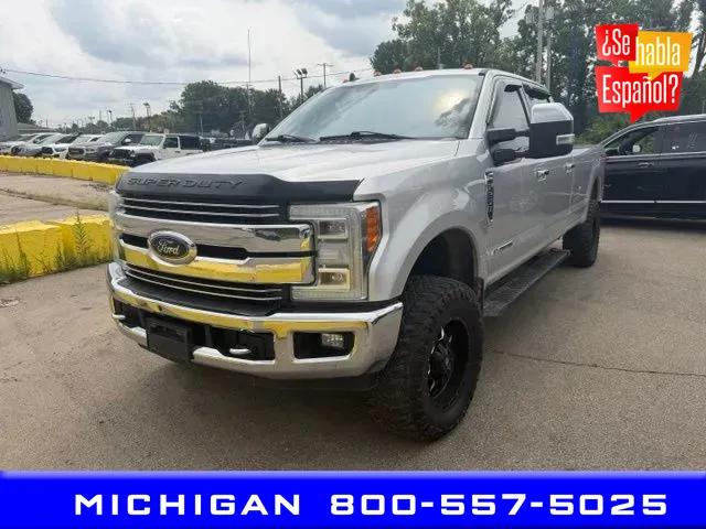 Silver 2019 Ford F-250SD Lariat for sale in Michigan Center, MI