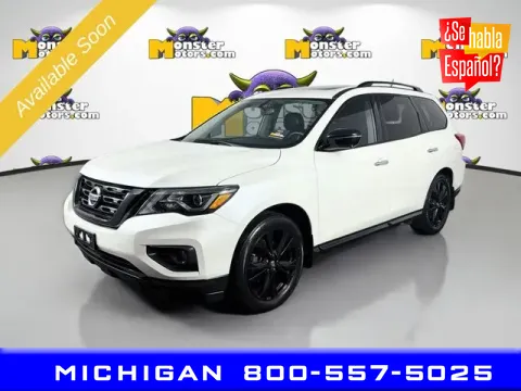 Black 2018 Nissan Pathfinder SL for sale in Michigan Center, MI