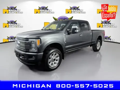 Gray 2018 Ford F-250SD Platinum for sale in Michigan Center, MI