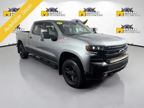 Another view of 2021 Chevrolet Silverado 1500 LT Trail Boss for sale in Michigan Center, MI at Monster Motors - Jackson, MI