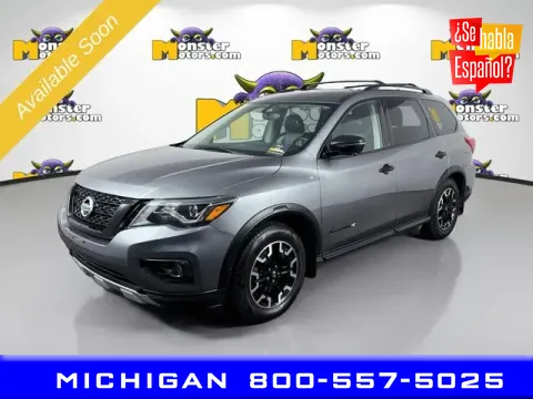 Gray 2020 Nissan Pathfinder SL for sale in Michigan Center, MI