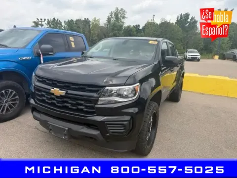 Black 2022 Chevrolet Colorado Work Truck for sale in Michigan Center, MI