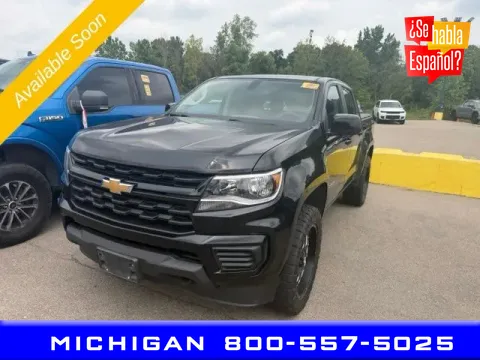 Black 2022 Chevrolet Colorado Work Truck for sale in Michigan Center, MI