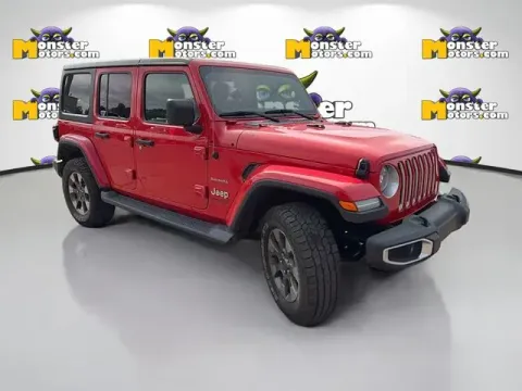 Another view of 2019 Jeep Wrangler Unlimited Sahara for sale in Michigan Center, MI at Monster Motors - Jackson, MI