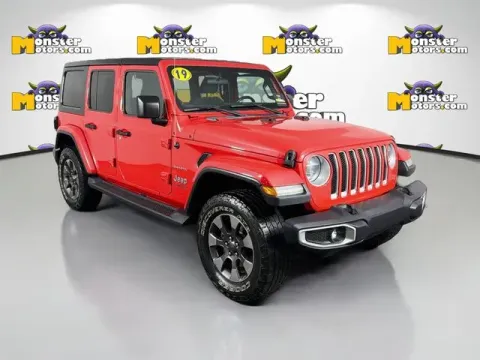 Another view of 2019 Jeep Wrangler Unlimited Sahara for sale in Michigan Center, MI at Monster Motors - Jackson, MI