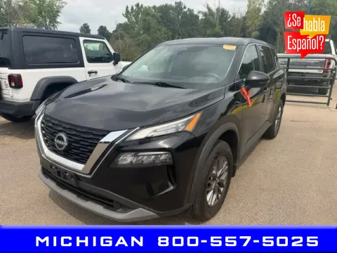 Black 2022 Nissan Rogue S for sale in Michigan Center, MI