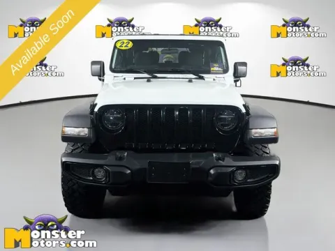 Photos of 2022 Jeep Wrangler Willys for sale in Michigan Center, MI at Monster Motors - Jackson, MI