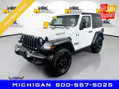 Unknown 2022 Jeep Wrangler Willys for sale in Michigan Center, MI