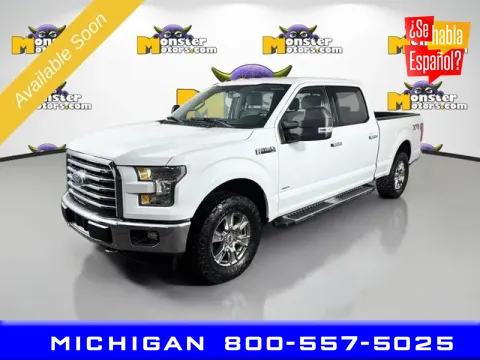 White 2017 Ford F-150 XLT for sale in Michigan Center, MI