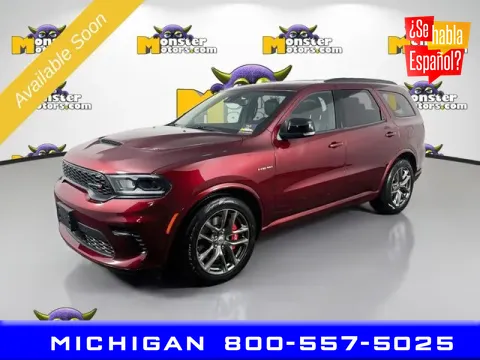 Red 2024 Dodge Durango R/T Premium for sale in Michigan Center, MI