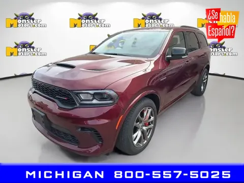 Red 2024 Dodge Durango R/T Premium for sale in Michigan Center, MI