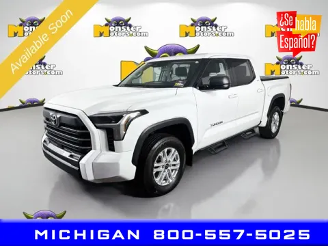 White 2023 Toyota Tundra SR5 for sale in Michigan Center, MI