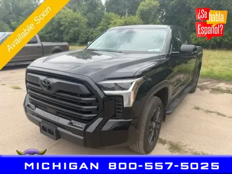 Black 2024 Toyota Tundra Limited for sale in Michigan Center, MI