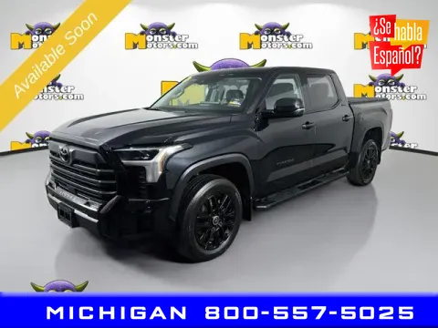 Black 2024 Toyota Tundra Limited for sale in Michigan Center, MI