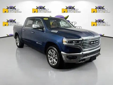 Another view of 2022 Ram 1500 Laramie Longhorn for sale in Michigan Center, MI at Monster Motors - Jackson, MI