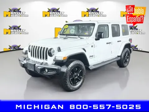 Unknown 2021 Jeep Wrangler Unlimited Sahara Altitude for sale in Michigan Center, MI