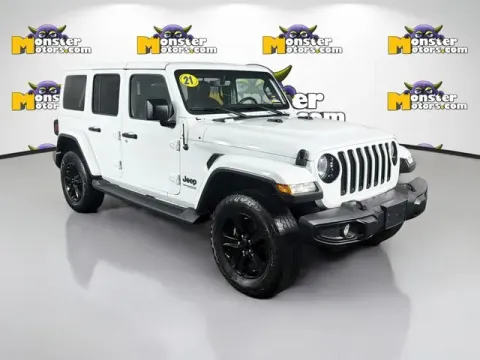 Another view of 2021 Jeep Wrangler Unlimited Sahara Altitude for sale in Michigan Center, MI at Monster Motors - Jackson, MI