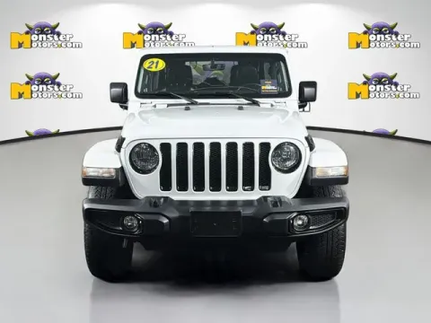 Photos of 2021 Jeep Wrangler Unlimited Sahara Altitude for sale in Michigan Center, MI at Monster Motors - Jackson, MI