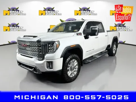White 2021 GMC Sierra 2500 HD Denali for sale in Michigan Center, MI