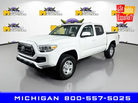White 2021 Toyota Tacoma SR for sale in Michigan Center, MI