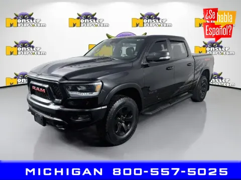 Black 2022 Ram 1500 Rebel for sale in Michigan Center, MI