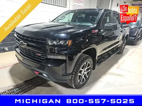 Black 2019 Chevrolet Silverado 1500 LT Trail Boss for sale in Michigan Center, MI