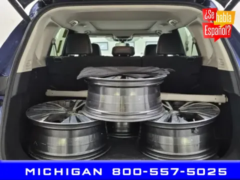 Blue 2021 Nissan Rogue SV for sale in Michigan Center, MI