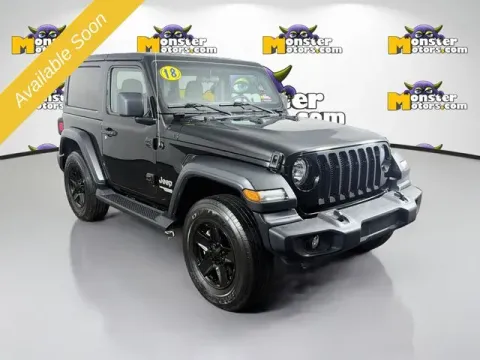 Another view of 2018 Jeep Wrangler Sport S for sale in Michigan Center, MI at Monster Motors - Jackson, MI