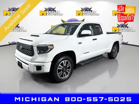White 2020 Toyota Tundra SR5 for sale in Michigan Center, MI