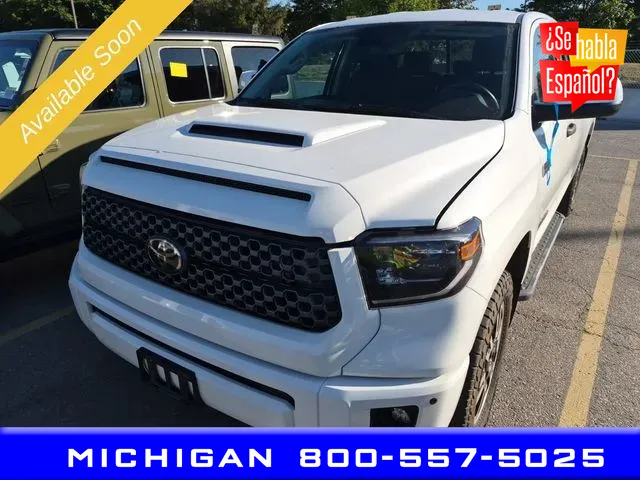 White 2020 Toyota Tundra SR5 for sale in Michigan Center, MI